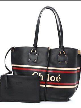 Chloe leather tote